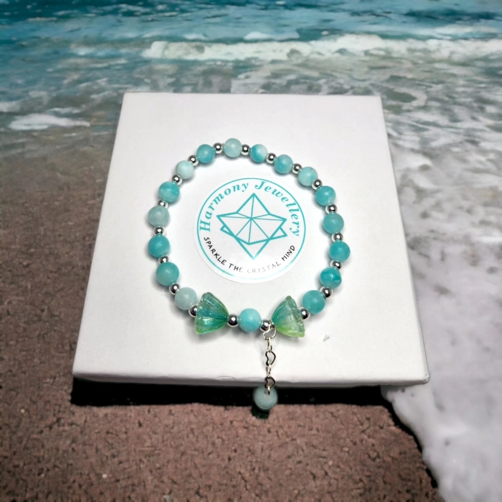 6 mm Matte Amazonite Bracelet/ Assorted styles